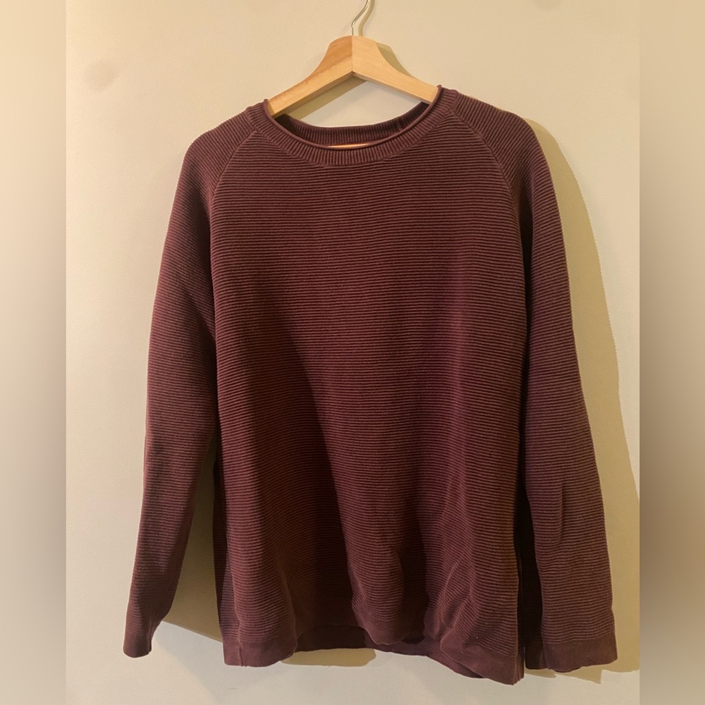 Minimum Men's Maroon Crewneck Sweater